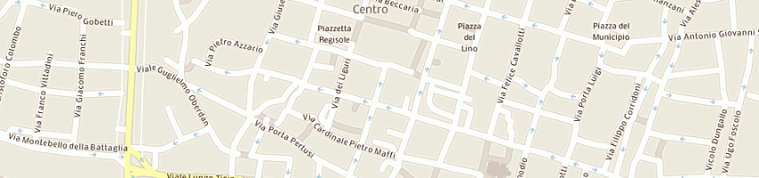 Mappa della impresa pomodoro e mozzarella a PAVIA