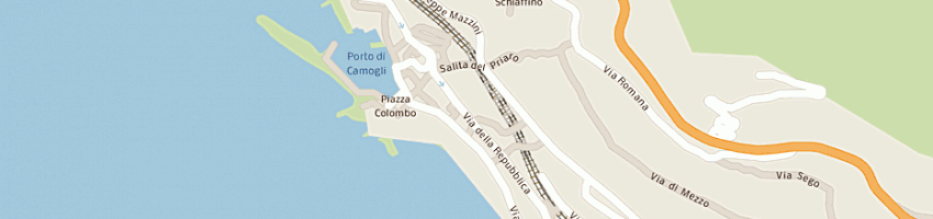 Mappa della impresa dapelo glicheria a CAMOGLI