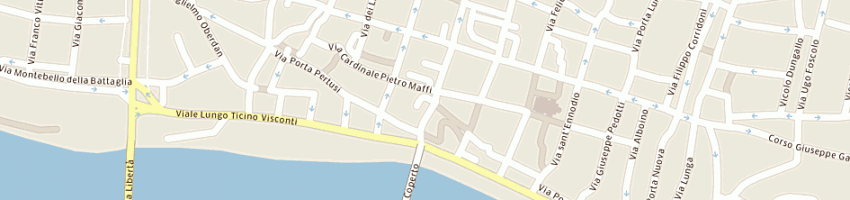 Mappa della impresa capone antonio a PAVIA