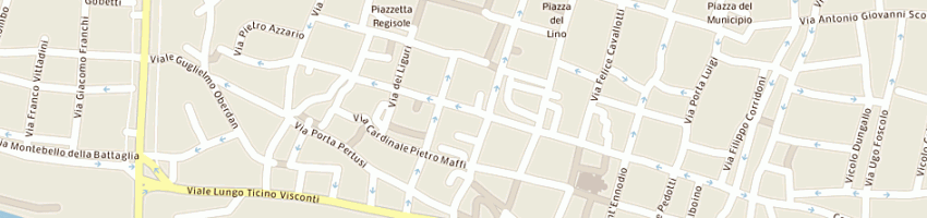 Mappa della impresa la nuova toscana sas di manzi pasquale e c a PAVIA