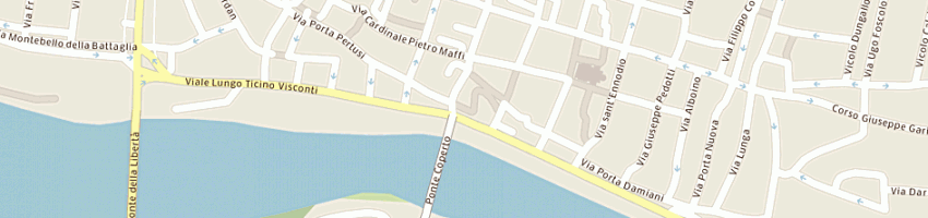 Mappa della impresa europcar italia spa a PAVIA