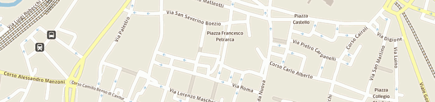 Mappa della impresa pitti sas di lavina massimo e c a PAVIA