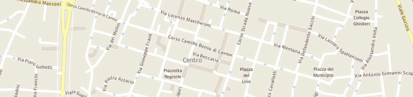 Mappa della impresa vincenzo tambone andrea sampietro snc a PAVIA