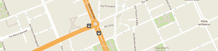 Mappa della impresa tedeschi mario a MILANO