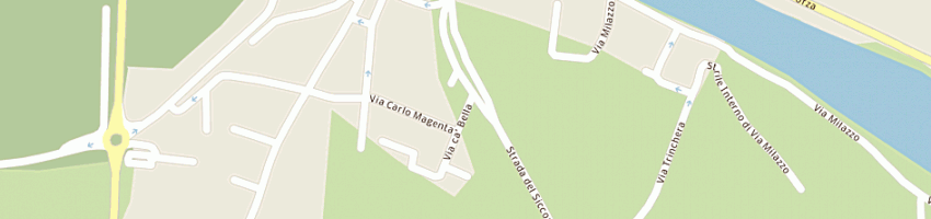 Mappa della impresa ferrari e sacchi snc a PAVIA