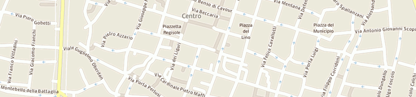 Mappa della impresa bertolotti moda (srl) a PAVIA