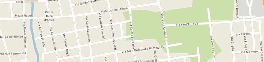 Mappa della impresa bonfanti sandro e dino di giulio snc a CESANO MADERNO