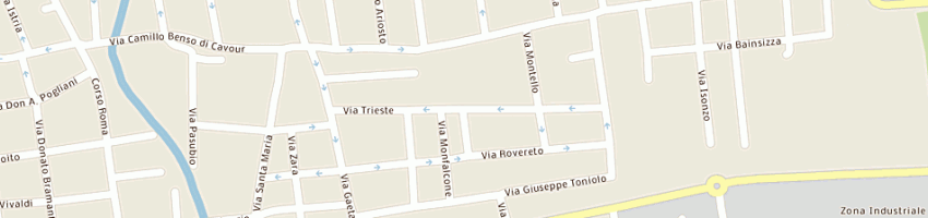 Mappa della impresa cmf di frigiolini gianpaolo a CESANO MADERNO