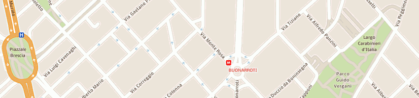 Mappa della impresa francesco biondi e associati sas a MILANO