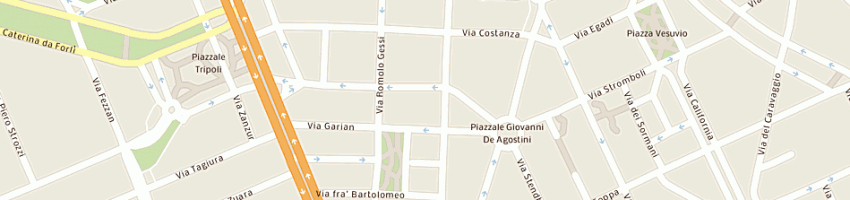 Mappa della impresa you and me sas di pantone cosimo e c a MILANO