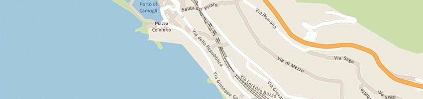 Mappa della impresa abitamare di gonella alessio e c sas a CAMOGLI