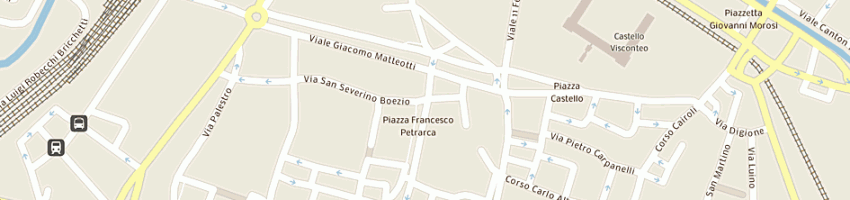 Mappa della impresa farmacia petrarca di cazzani drmario a PAVIA