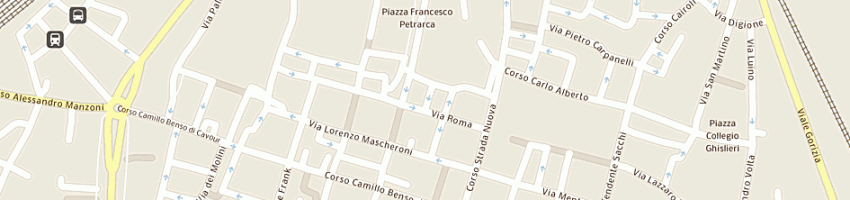 Mappa della impresa pennetta marco maria a PAVIA