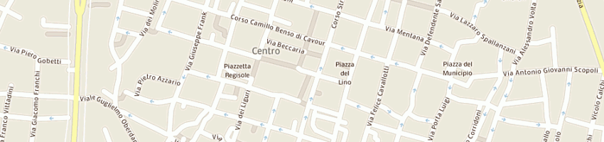 Mappa della impresa comune di pavia-servizio informagiovani a PAVIA