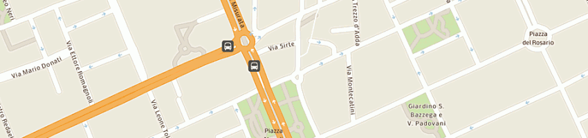Mappa della impresa vipi srl a MILANO