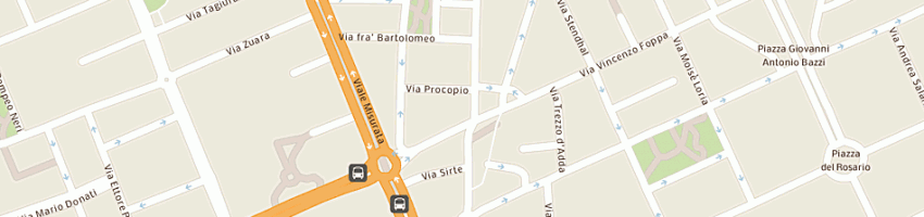 Mappa della impresa consulta srl a MILANO