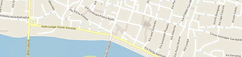 Mappa della impresa hansel e gretel di viciani simona a PAVIA