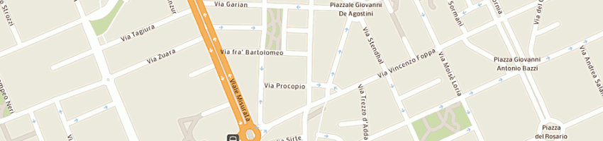 Mappa della impresa stazzone luigi a MILANO