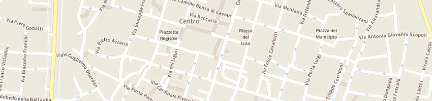Mappa della impresa technical fashion a PAVIA