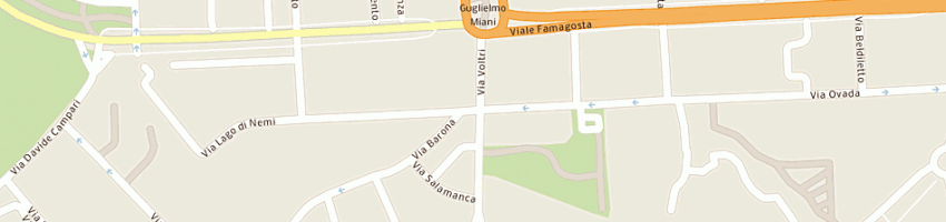 Mappa della impresa pellegrini spa a MILANO