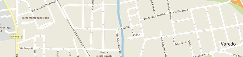 Mappa della impresa associazioni anziani varedo a VAREDO