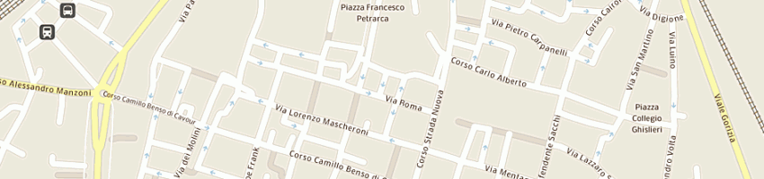 Mappa della impresa ciao srl a PAVIA