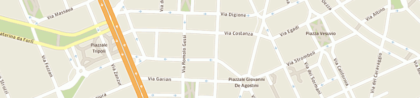 Mappa della impresa chic nails di etter giada a MILANO