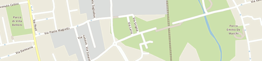 Mappa della impresa rossetti luca a PADERNO DUGNANO