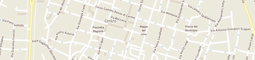 Mappa della impresa rezzani luigi e c (snc) a PAVIA