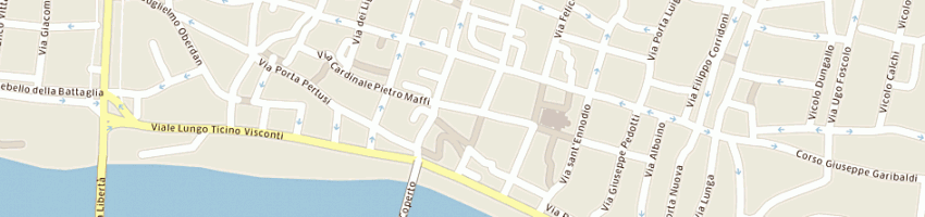 Mappa della impresa tipografia bodoniana snc a PAVIA