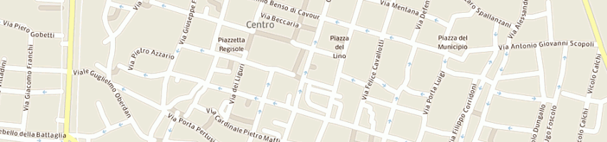 Mappa della impresa manzoli di stefano manzoli e c sas a PAVIA
