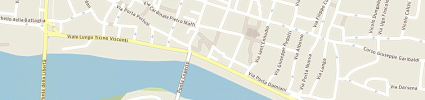 Mappa della impresa acconciature debby di boscarato debora a PAVIA