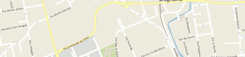 Mappa della impresa municipio a PADERNO DUGNANO
