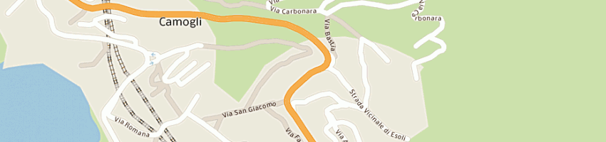 Mappa della impresa mille e una notte di ecca claudio e c snc a CAMOGLI