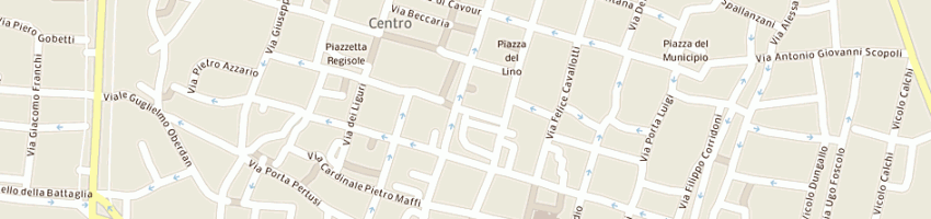 Mappa della impresa provera giorgio a PAVIA