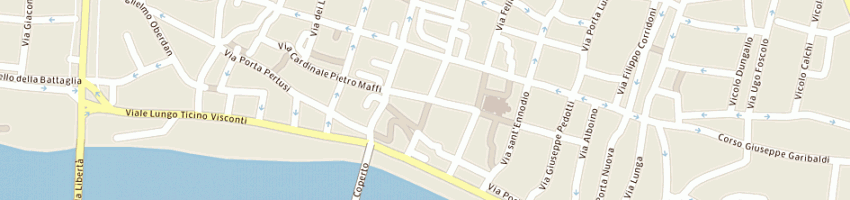 Mappa della impresa basilio alessandra a PAVIA