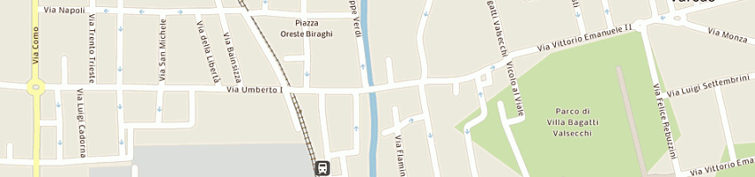 Mappa della impresa banca intesa spa a VAREDO