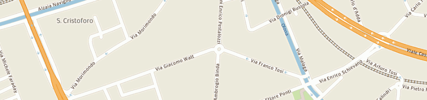 Mappa della impresa gdm srl a MILANO