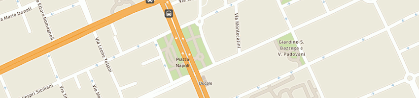 Mappa della impresa carcano giancarlo a MILANO
