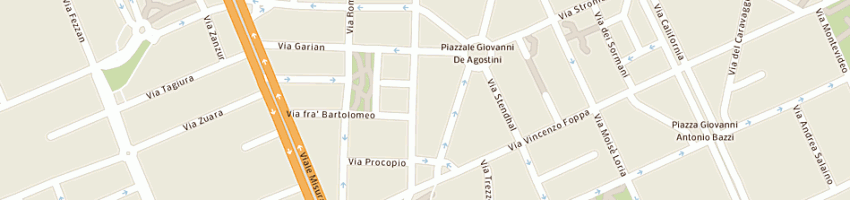 Mappa della impresa concas ignazio nicola a MILANO