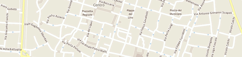 Mappa della impresa cassenti giuseppe a PAVIA