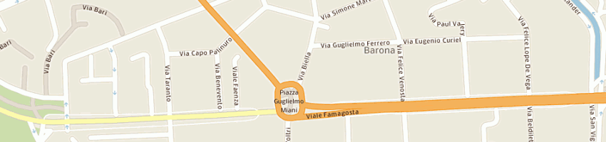 Mappa della impresa maffezzoli snc di maffezzoli luca e marco a MILANO