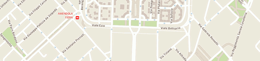 Mappa della impresa homega srl a MILANO