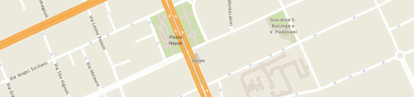 Mappa della impresa rosata gerardo a MILANO
