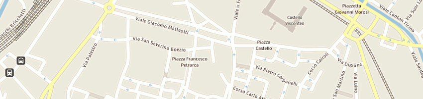 Mappa della impresa barchieri sabina a PAVIA