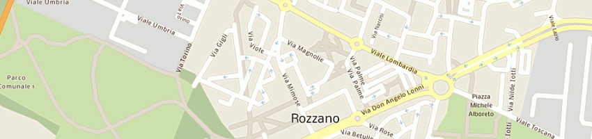 Mappa della impresa toussoun giacobbe a ROZZANO