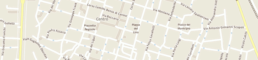 Mappa della impresa brugnatelli claudio a PAVIA