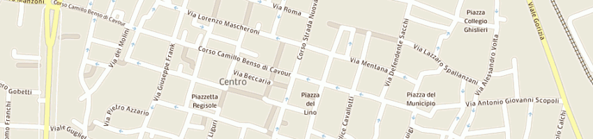 Mappa della impresa calderoni pierluigi a PAVIA