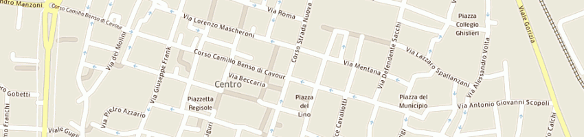 Mappa della impresa star trading srl import export a PAVIA