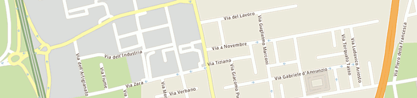 Mappa della impresa teso daniele a CORMANO